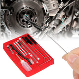Spray Cleaning Tool Spray Repair Tools Airbrush Cleaning Kit with Lubrication Bottle Cleaning Brush Spare Needle Accessories - Extra Image