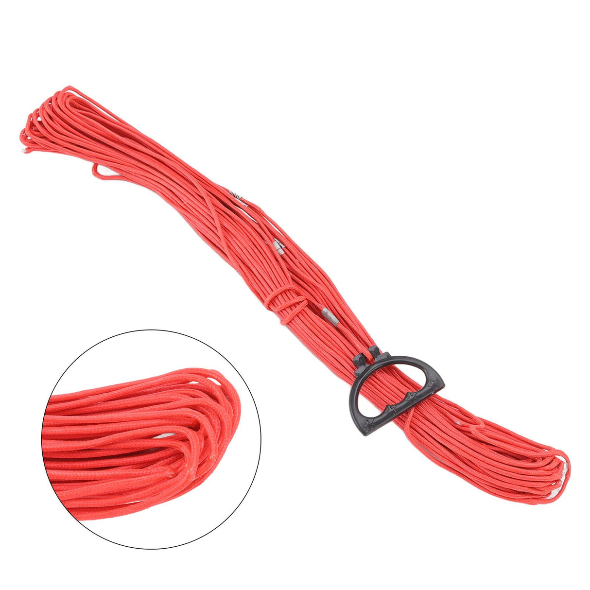 Nylon Rope Multipurpose Industrial Scale Measuring Rope with Inside Steel Wire for Construction 30m/1181.1in