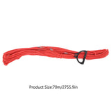 Nylon Rope Multipurpose Industrial Scale Measuring Rope with Inside Steel Wire for Construction 70m/2755.9in