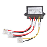 MPPT Solar Controller 150W 10A Photosensitive Night Load Output Solar Panel Controller for Street Lamp 14.6V - Side View