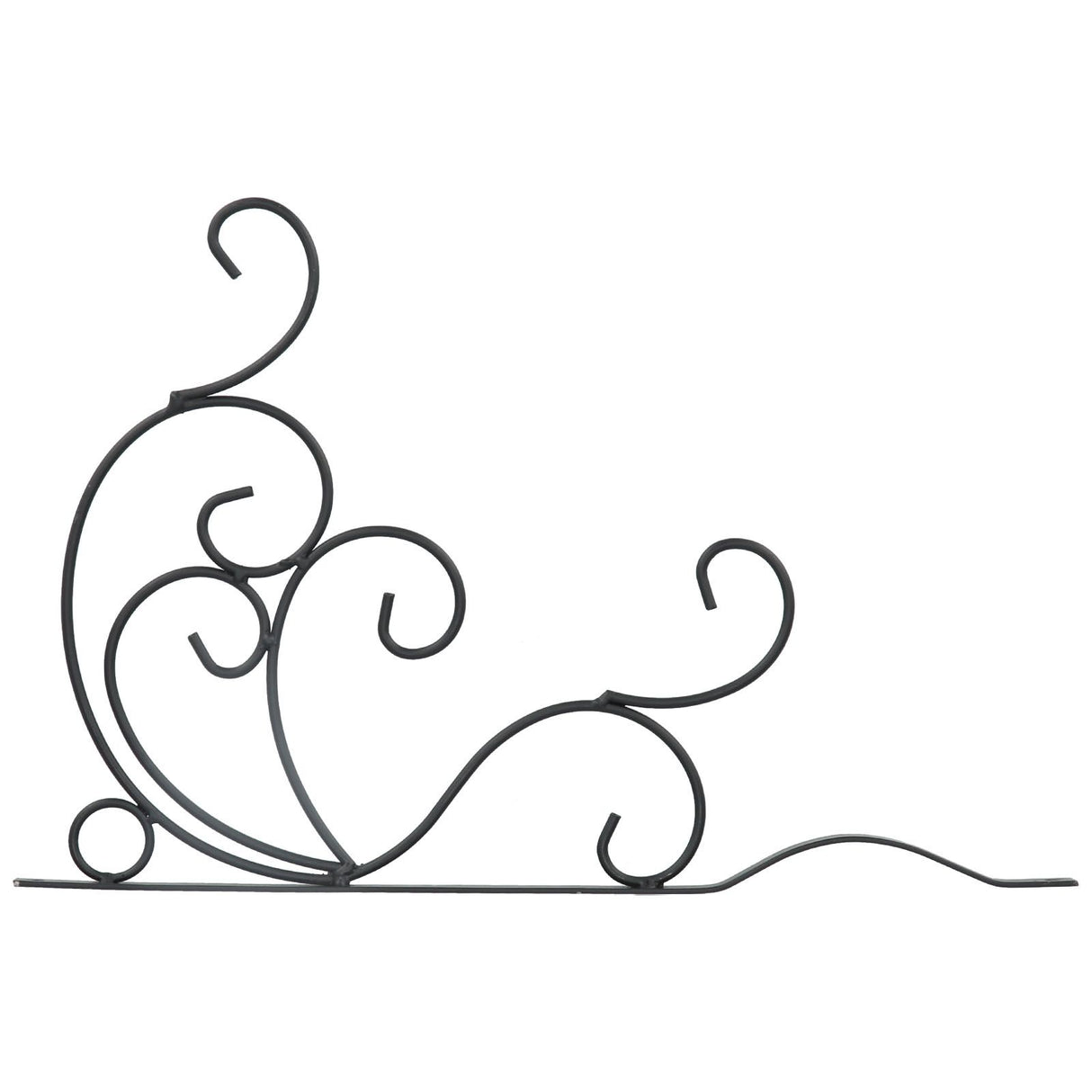 Hanging Plants Bracket Wall Mounted Iron Decorative Planter Hook Hanger with Screws for Living Room Balcony