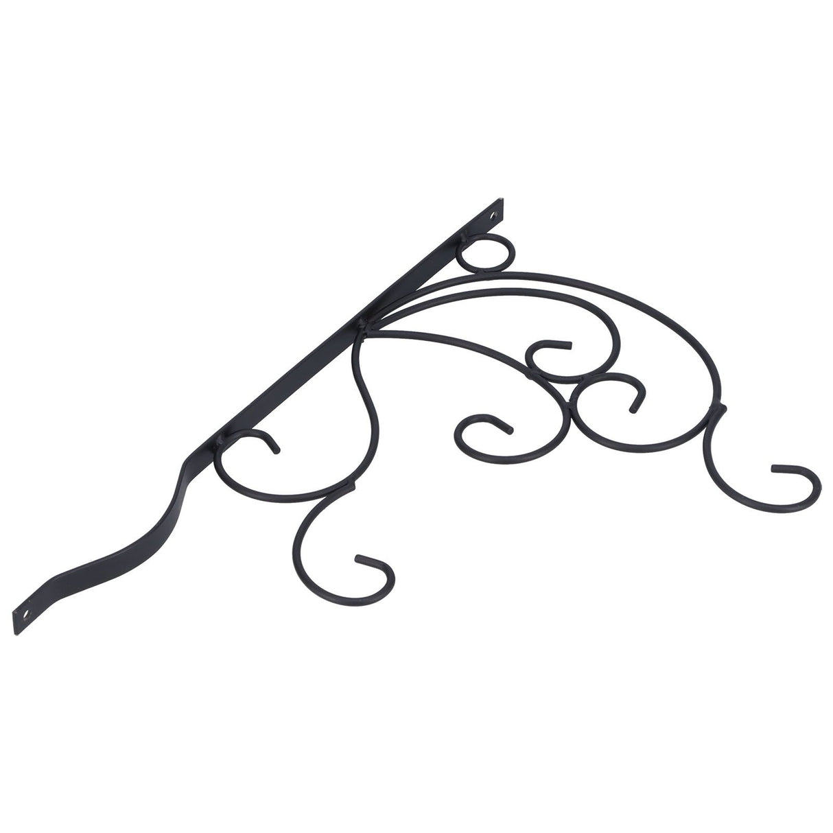 Hanging Plants Bracket Wall Mounted Iron Decorative Planter Hook Hanger with Screws for Living Room Balcony