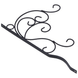 Hanging Plants Bracket Wall Mounted Iron Decorative Planter Hook Hanger with Screws for Living Room Balcony