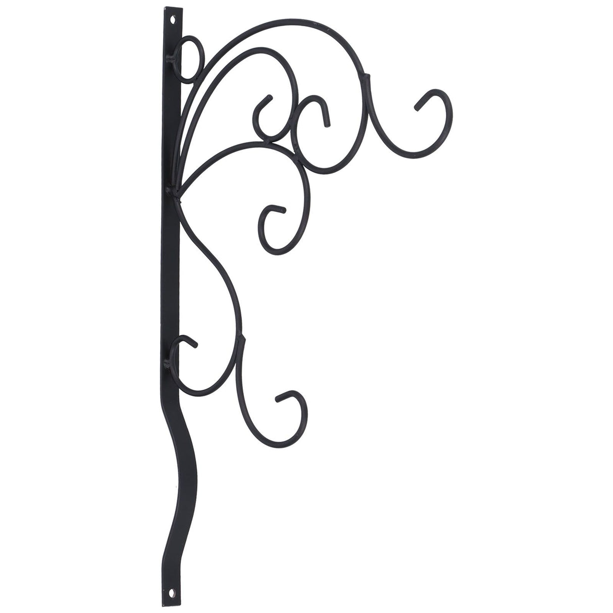 Hanging Plants Bracket Wall Mounted Iron Decorative Planter Hook Hanger with Screws for Living Room Balcony