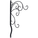 Hanging Plants Bracket Wall Mounted Iron Decorative Planter Hook Hanger with Screws for Living Room Balcony