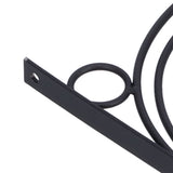 Hanging Plants Bracket Wall Mounted Iron Decorative Planter Hook Hanger with Screws for Living Room Balcony
