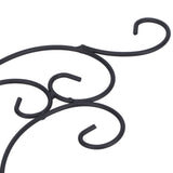 Hanging Plants Bracket Wall Mounted Iron Decorative Planter Hook Hanger with Screws for Living Room Balcony