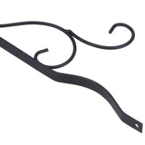 Hanging Plants Bracket Wall Mounted Iron Decorative Planter Hook Hanger with Screws for Living Room Balcony