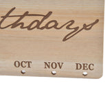 Wooden Craft Calendar Multi Purpose Stylish Complete Tools Wooden DIY Calendar for Gifts Decorations - Extra Image