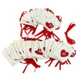 Christmas Advent Calendar Bags 31 Days Hanging Countdown Felt Gift Pockets for Party Festival Decoration - Front View