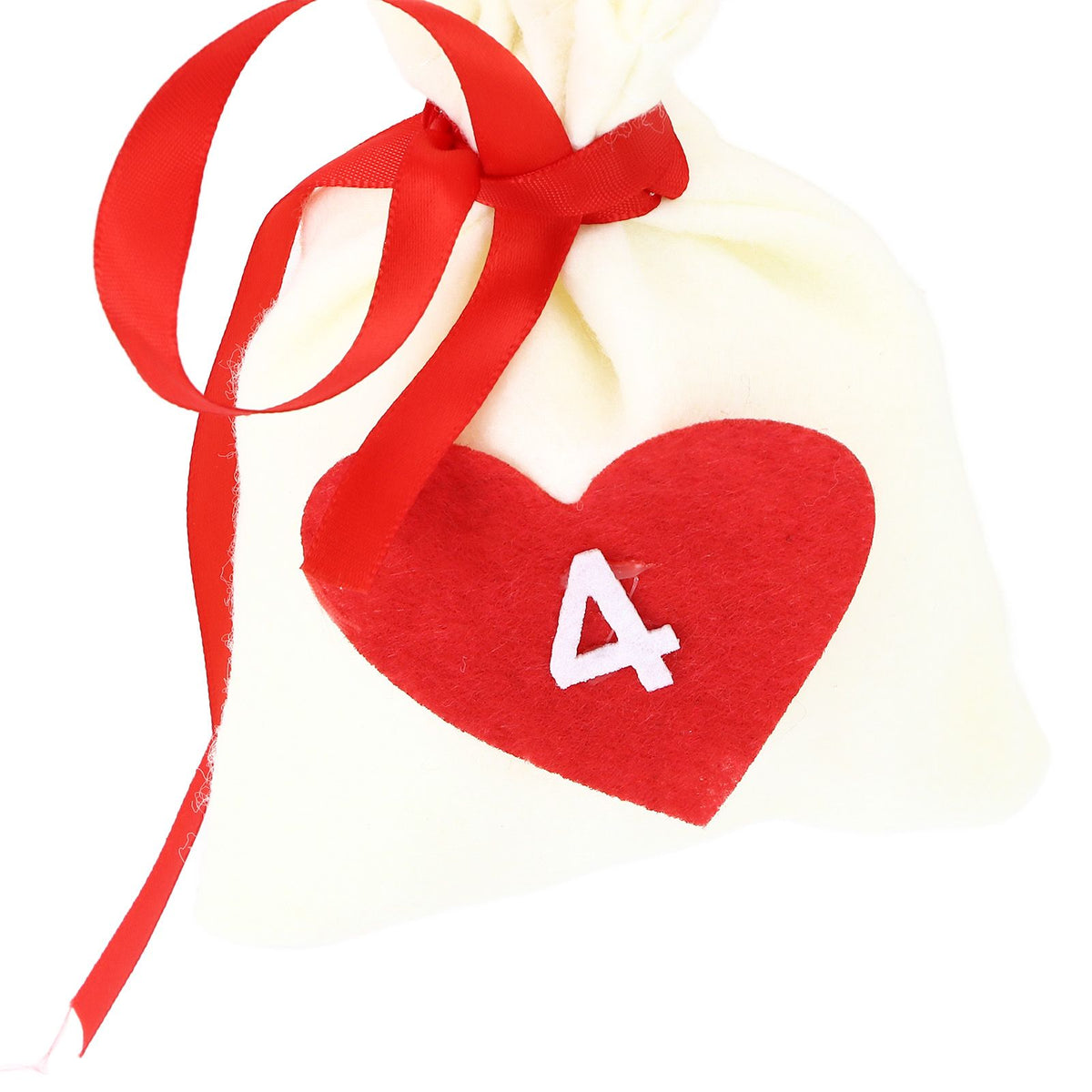 Christmas Advent Calendar Bags 31 Days Hanging Countdown Felt Gift Pockets for Party Festival Decoration