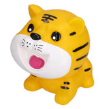 Piggy Bank Anti Fall Waterproof Cartoon Money Saving Box for Boys Girls Kids Birthday Gift(Big Hip Hop Tiger Open Your Eyes ) - Low Angle