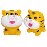 Piggy Bank Anti Fall Waterproof Cartoon Money Saving Box for Boys Girls Kids Birthday Gift(Big Hip Hop Tiger Open Your Eyes ) - Extra Image