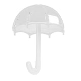 12pcs Umbrella Shaped Candy Box Portable Cute Exquisite Plastic Packaging Gift Box for Birthday PartyWhite
