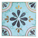 4Pcs/Set Antique Tile Stickers Retro Style Waterproof Self Adhesive Decals for Kitchen Bathroom Decor 30x30cm