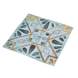 4Pcs/Set Antique Tile Stickers Retro Style Waterproof Self Adhesive Decals for Kitchen Bathroom Decor 30x30cm