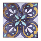 4Pcs/Set Antique Tile Stickers Retro Style Waterproof Self Adhesive Decals for Kitchen Bathroom Decor 30x30cm
