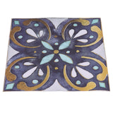 4Pcs/Set Antique Tile Stickers Retro Style Waterproof Self Adhesive Decals for Kitchen Bathroom Decor 30x30cm