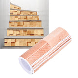 6PCS/Set 3D Wall Sticker Waterproof Stair Sticker DIY Stair Wallpaper for Home Decoration