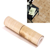 Wood Grain Wall Sticker Waterproof Nordic Self Adhesive Decal for Kitchen Bathroom Stairs Cabinets