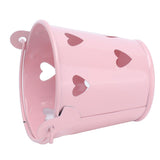 12pcs Mini Metal Bucket Hollow Heart Shaped Bucket with Handle for Candies Outdoor Flower Cosmetics - Extra Image