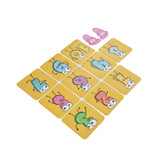 12PCS/Set Game Floor Sticker DIY Kids Game Ground Sticker Cartoon Number Sticker for Nursery - Rear View