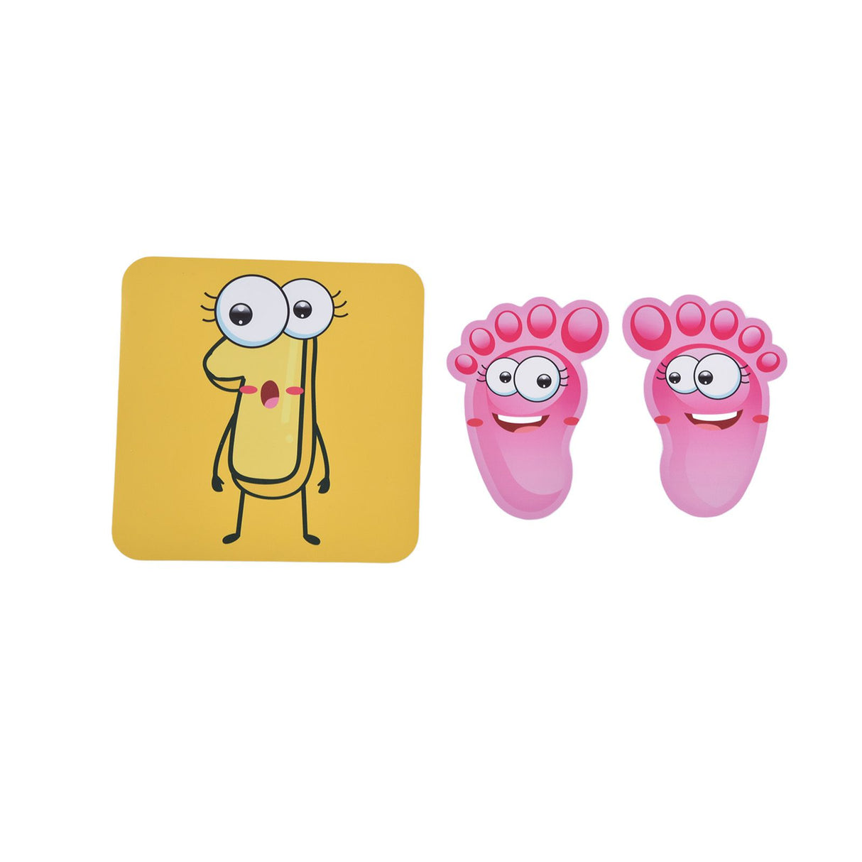 12PCS/Set Game Floor Sticker DIY Kids Game Ground Sticker Cartoon Number Sticker for Nursery