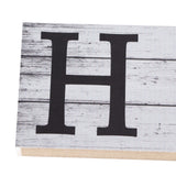 Wooden Home Sign Country Farmhouse Decoration for Home Kitchen Dining Room Fireplace - Extra Image