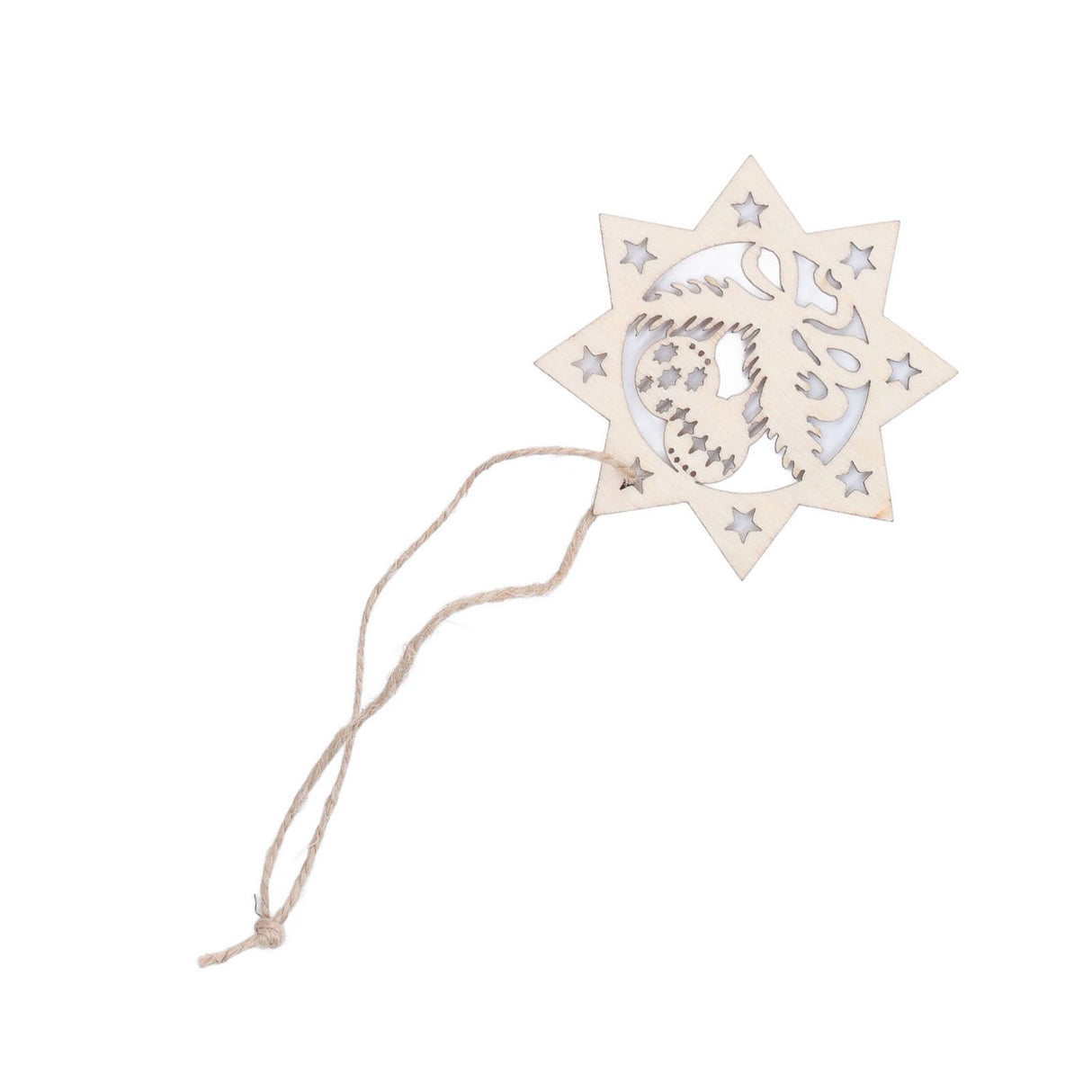 Wooden Hanging Ornaments Hollow DIY Christmas Tree Decorative Pendants Home Decoration AccessoriesJM00207