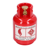 Simulation Fuel Gas Tank Shape Piggy Bank Decor Child Plastic Crafts Desktop Ornament GiftRed - Side View