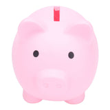 Piggy Bank Rugged Durable Vinyl Cartoon Animal Pig Coin Cash Piggy Bank Boy Girl GiftPink