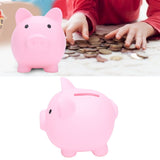 Piggy Bank Rugged Durable Vinyl Cartoon Animal Pig Coin Cash Piggy Bank Boy Girl GiftPink - Extra Image