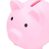 Piggy Bank Rugged Durable Vinyl Cartoon Animal Pig Coin Cash Piggy Bank Boy Girl GiftPink - Extra Image