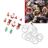 Christmas Led Lights Simple Installation Low Voltage High Safety Soft Light Romantic Hanging Christmas Lights