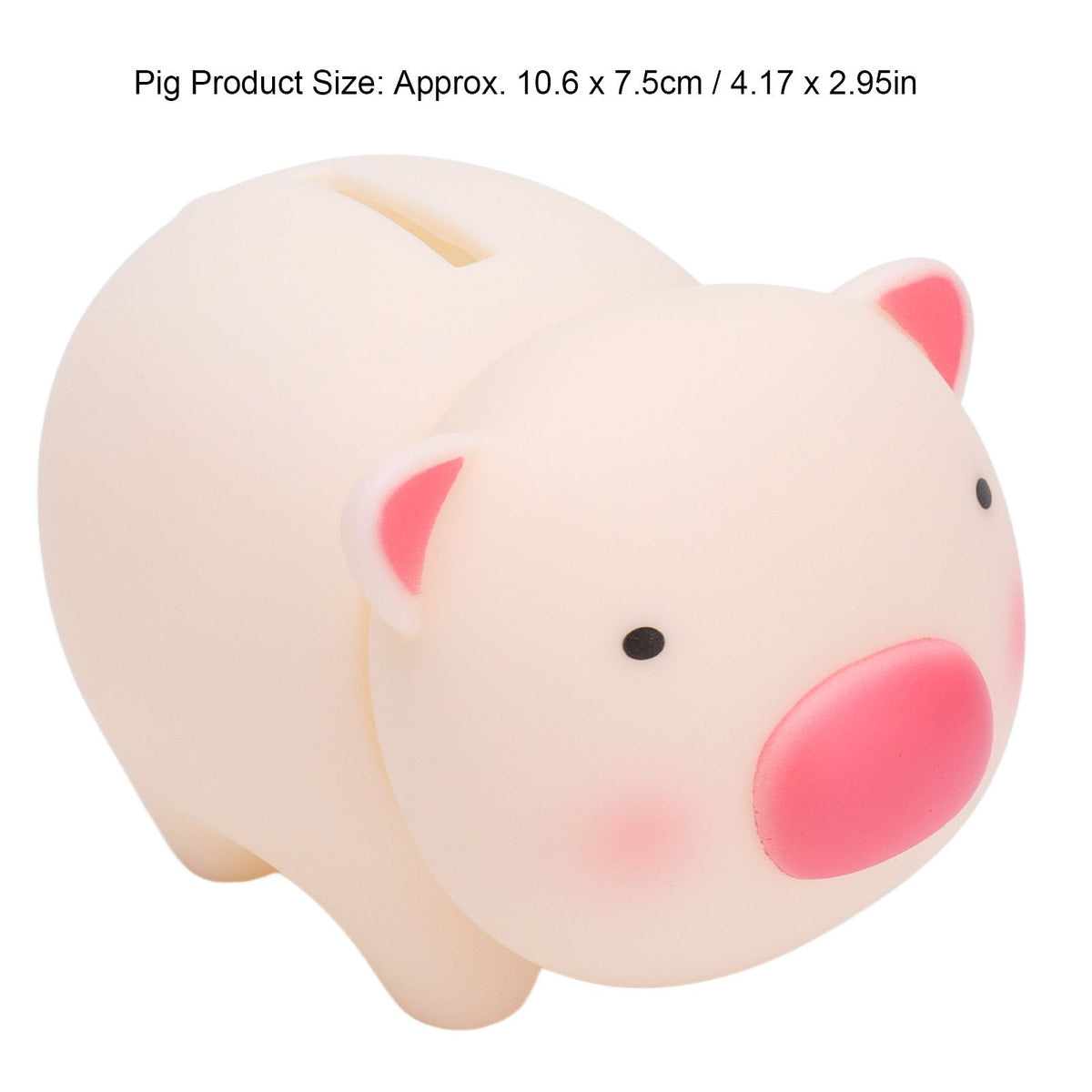 Piggy Bank Safe Poisonless Material Sturdy Durable Lovely Appearance Coin Bank for Boys Girls ChildrenPig