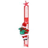 Electric Climbing Ladder Decoration Christmas Tree Hanging Pendant Festival Ornament for Party - 45-Degree Angle