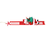 Electric Climbing Ladder Decoration Christmas Tree Hanging Pendant Festival Ornament for Party - Rear View
