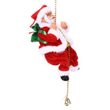Climbing Santa Santa Climbing The Bead Curtain Christmas Tree Pendants Christmas Decorations - Close-Up Angle