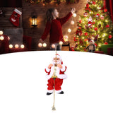 Climbing Santa Santa Climbing The Bead Curtain Christmas Tree Pendants Christmas Decorations - Extra Image