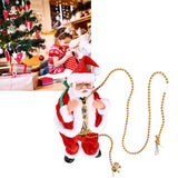 Climbing Santa Santa Climbing The Bead Curtain Christmas Tree Pendants Christmas Decorations - Extra Image