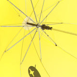 Kid Umbrella Lovely Cartoon Animal Easy Operation Light Weight Girls Umbrella for Raining Clear DayYellow - Extra Image