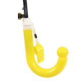 Kid Umbrella Lovely Cartoon Animal Easy Operation Light Weight Girls Umbrella for Raining Clear DayYellow - Extra Image