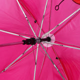 Kid Umbrella Lovely Cartoon Animal Easy Operation Light Weight Girls Umbrella for Raining Clear DayRose Red - Extra Image