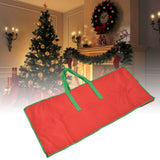 Christmas Tree Storage Bag Bright Red Protective Safe Reliable Durable Portable Organizer for Home