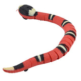 Interactive Cat Toy Smart Sensing Electronic Toy Snake Simulation Animal Model for Pet Obstacle Avoidance Training