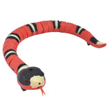 Interactive Cat Toy Smart Sensing Electronic Toy Snake Simulation Animal Model for Pet Obstacle Avoidance Training