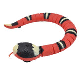 Interactive Cat Toy Smart Sensing Electronic Toy Snake Simulation Animal Model for Pet Obstacle Avoidance Training