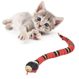 Interactive Cat Toy Smart Sensing Electronic Toy Snake Simulation Animal Model for Pet Obstacle Avoidance Training - Extra Image