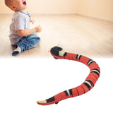 Interactive Cat Toy Smart Sensing Electronic Toy Snake Simulation Animal Model for Pet Obstacle Avoidance Training - Extra Image