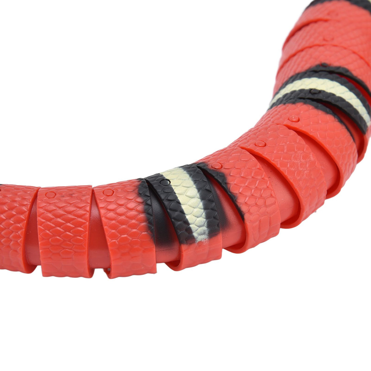 Interactive Cat Toy Smart Sensing Electronic Toy Snake Simulation Animal Model for Pet Obstacle Avoidance Training